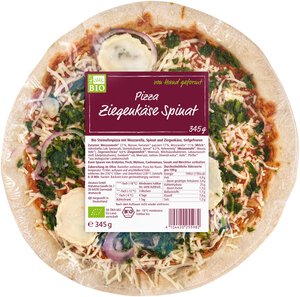 Pizza Ziegenkäse Spinat (TK)