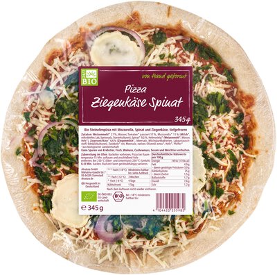 Pizza Ziegenkäse Spinat (TK)
