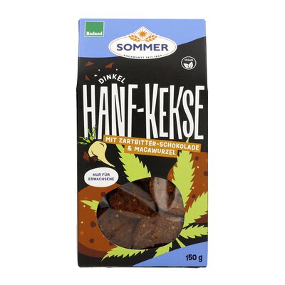 Dinkelkekse Hanf-Schoko