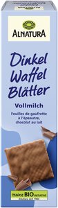 Dinkel-Waffelblätter Vollmilch 