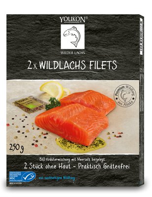 Wildlachsfilet ohne Haut (TK)