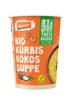 Kürbis-Kokos Suppe