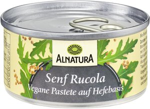 Senf-Rucola - vegane Pastete auf Hefebasis 
