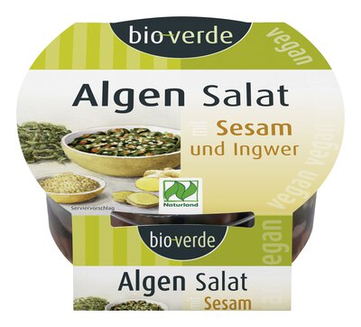 Algen-Salat Sesam Ingwer