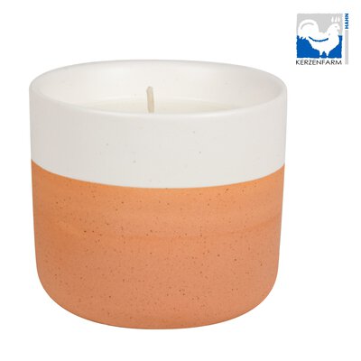 Duftkerze Keramik terracotta Bratapfel