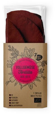 Vollgemüsetortilla Rote Bete