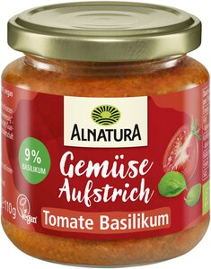 Gemüseaufstrich Tomate-Basilikum