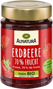 Fruchtaufstrich Erdbeere mit Agavendicksaft 