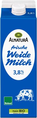 Frische Weidemilch 3,7 % Fett