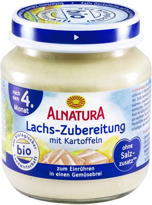 Lachs-Zubereitung mit Kartoffeln