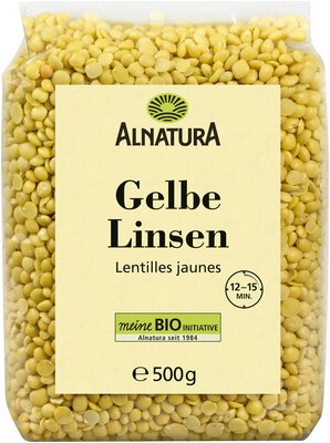 Gelbe Linsen 