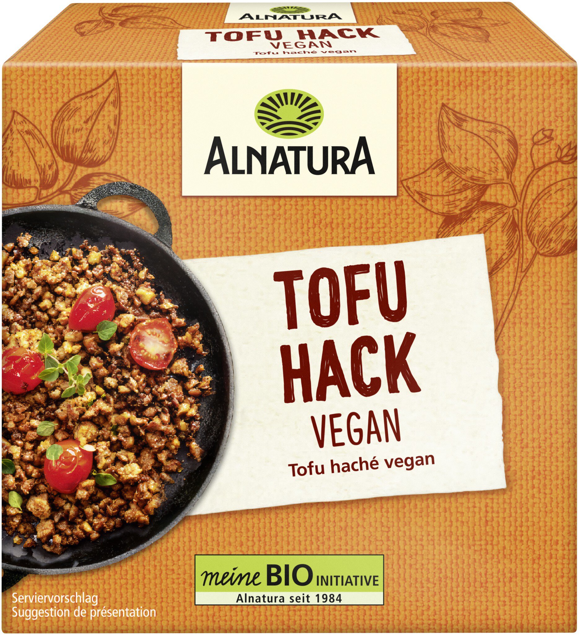 Tofu-Hack vegan (180 g) in Bio-Qualität von Alnatura