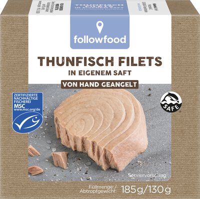 Thunfisch Filets natur 