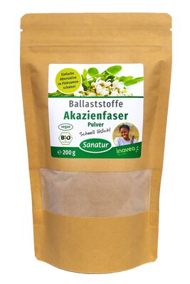 Akazienfaser Pulver