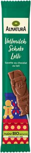 Weihnachtsmann-Vollmilch-Schoko-Lolli 