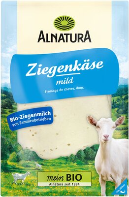 Ziegenkäse in Scheiben