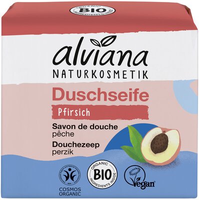Duschseife mit Pfirsich