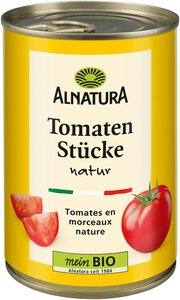 Tomatenstücke Natur