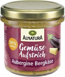Gemüseaufstrich Aubergine-Bergkäse