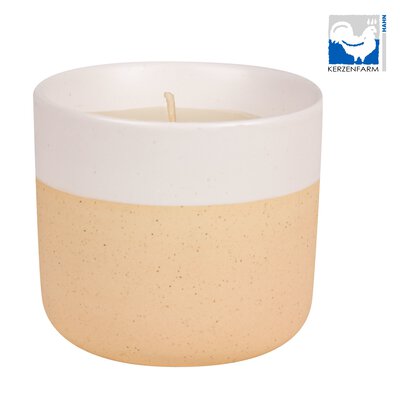 Duftkerze Keramik sand Olive