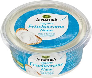 Frischecreme Natur, vegan
