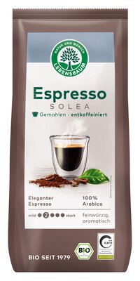 Solea Espresso gemahlen entkoffeiniert 
