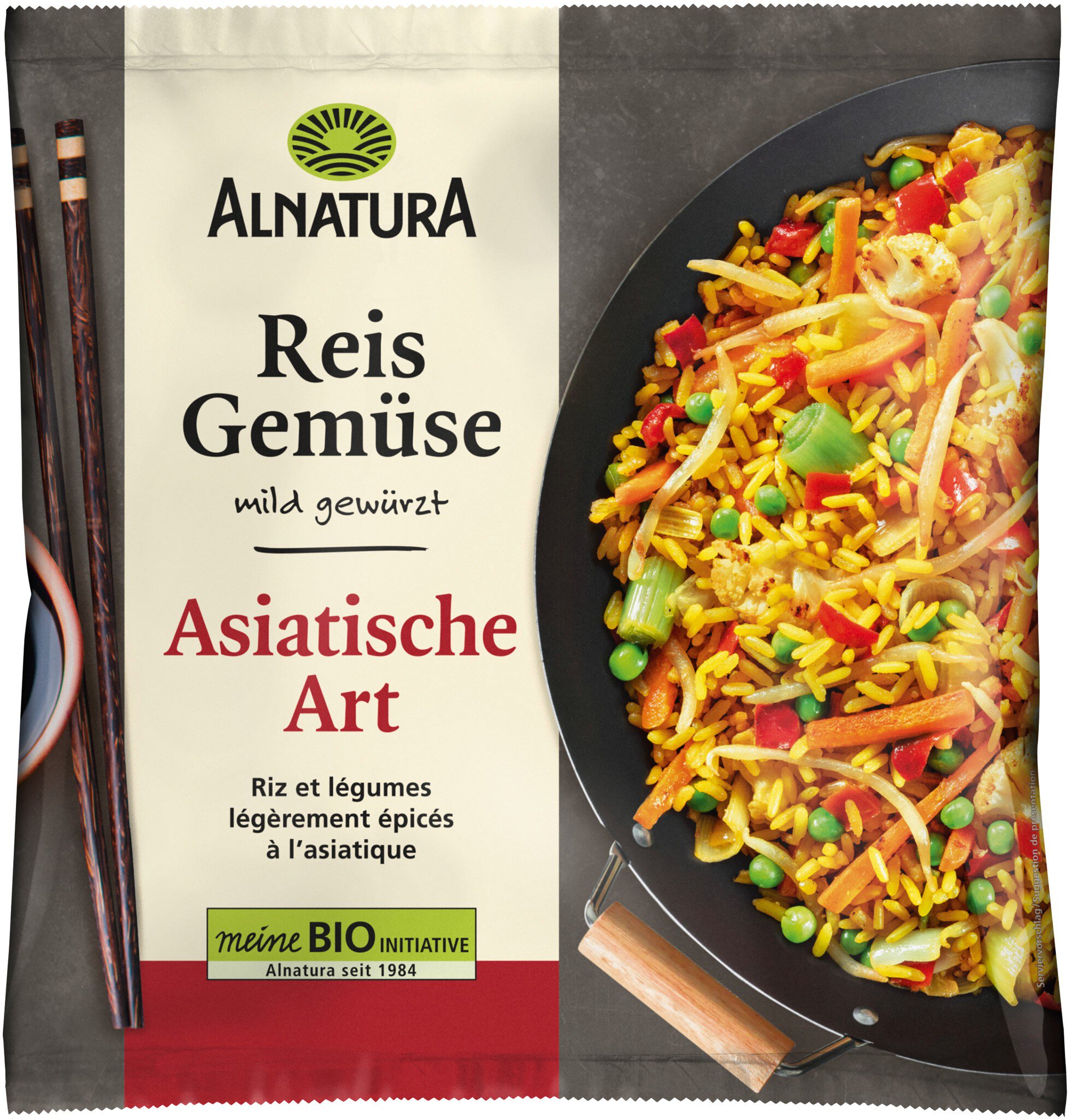 Reispfanne Asiatische Art (TK) (450 g) in Bio-Qualität von Alnatura