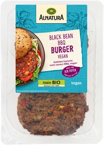 Black-Bean-Cashew-Burger vegan (gekühlt)