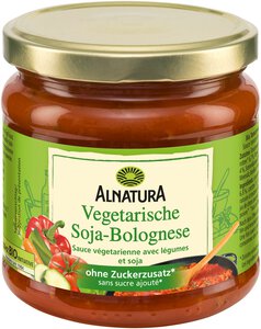 Vegetarische Soja-Bolognese