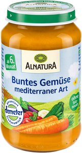 Buntes Gemüse mediterraner Art