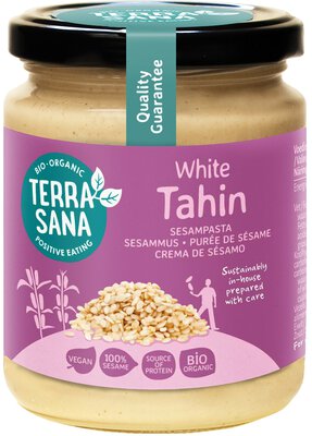 Weißes Tahin (Sesammus) ohne Salz 