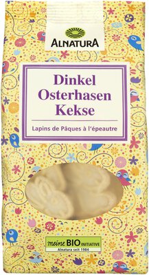 Dinkel-Osterhasen-Kekse