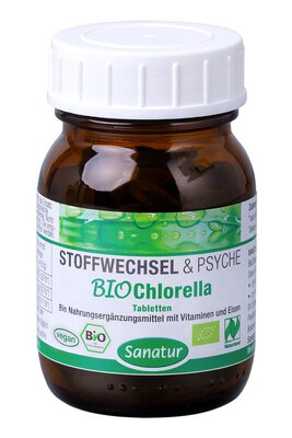 BioChlorella Tabletten im Glas 