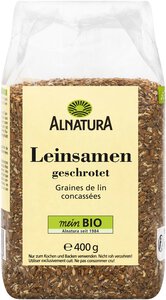 Leinsamen geschrotet 