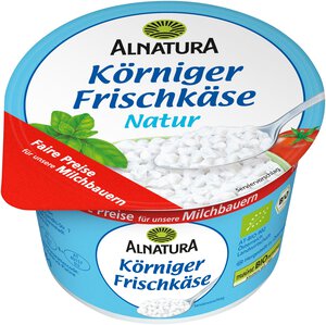 Körniger Frischkäse Natur