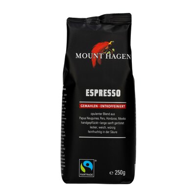 Espresso entkoffeiniert gemahlen