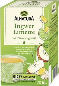 Ingwer-Limette-Tee