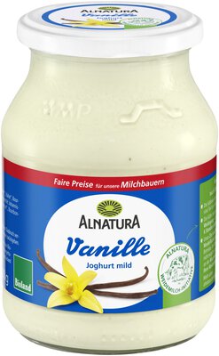 Vanillejoghurt aus Weidemilch