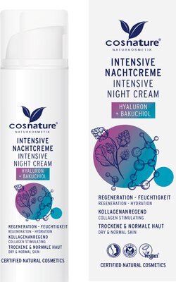 Intensive Nachtcreme Hyaluron + Bakuchiol