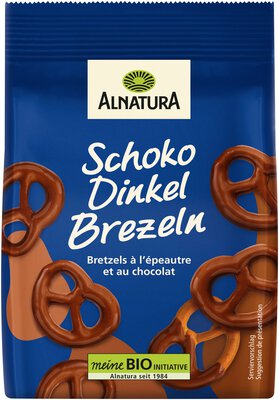 Schoko-Dinkel-Brezeln