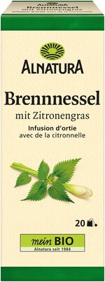 Brennnesseltee mit Zitronengras