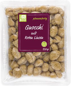 Gnocchi mit roten Linsen