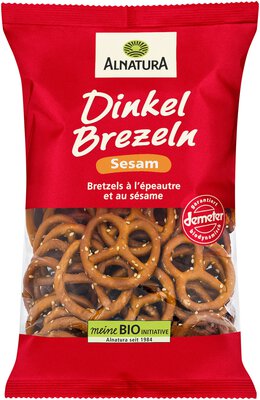 Dinkel-Brezeln Sesam