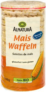 Maiswaffeln gesalzen