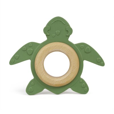 Beißtier Schildkröte mit Holzring