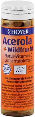 Acerola & Wildfrucht Lutschtabletten 