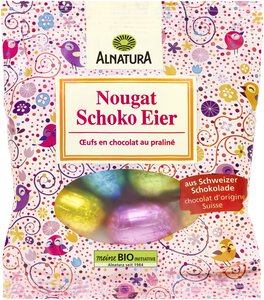 Nougat Schoko-Eier