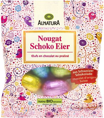 Nougat Schoko-Eier