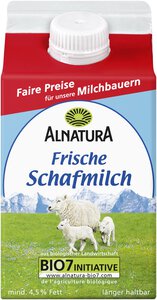 Frische Schafmilch