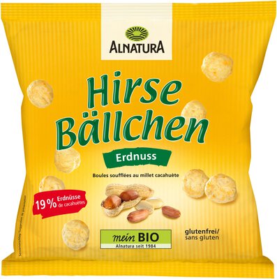 Hirsebällchen Erdnuss 